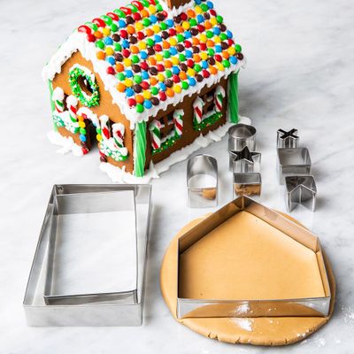 KSP Christmas Gingerbread House Cookie Cutter Set - Set of 10