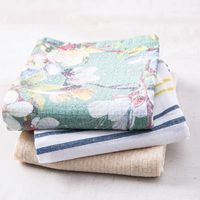 Harman Combo 'Magnolia' Cotton Kitchen Towel - Set of 3 (Blue)