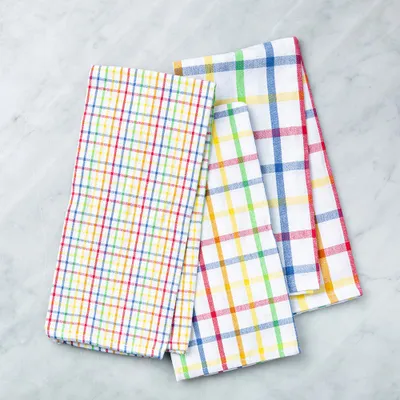 Harman Combo 'Catalina Check' Cotton Kitchen Towel - Set of 3 (Multi)