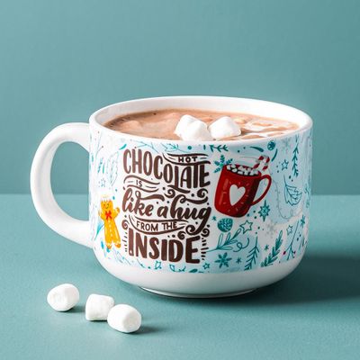 KSP Jumbo 'Cup of Cocoa' Porcelain Mug