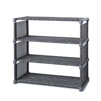 KSP Chevron Fabric Shoe Rack 4 Level