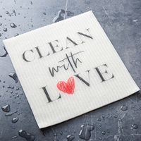 Harman Eco Friendly 'Clean with Love' Reusable Sponge Cloth