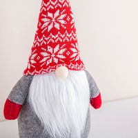 KSP Gnome 'Nordic' Fabric Figurine 16"(Grey)