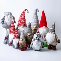 KSP Gnome 'Nordic' Fabric Figurine 16"(Grey)