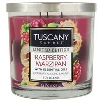 Empire Tuscany 3-Wick 'Raspberry Marzipan' Glass Jar Candle