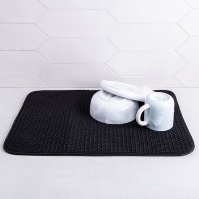 Harman Cucina Microfiber Jumbo Waffle Cloth - Set of 2 (Grey)