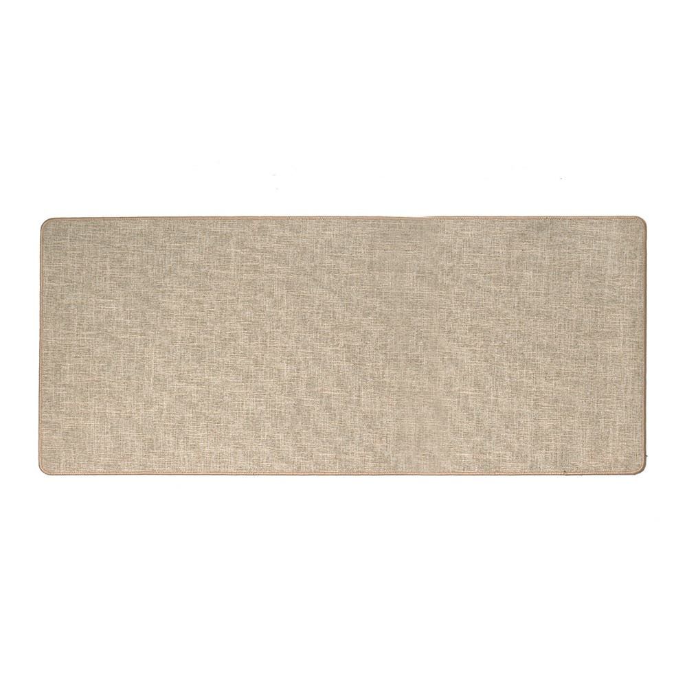 Harman Washable Mat 'Texture' Accent Mat 18"x47" (Linen)