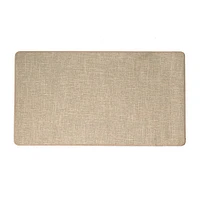 Harman Washable Mat 'Texture' Accent Mat 18"x30" (Linen)