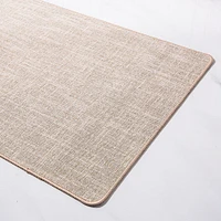Harman Washable Mat 'Texture' Accent Mat 18"x30" (Linen)