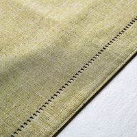 Harman Hemstitch Polyester Tablecloth 52"x70" (Olive)