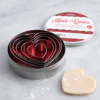 Fox Run 'Heart' Cookie Cutters - Set of 5