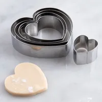 Fox Run 'Heart' Cookie Cutters - Set of 5