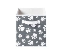 KSP Collapsible 'Paws' Non-Woven Storage Bin 10x10x11"