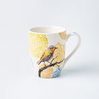 KSP Graphic 'Birds' Mug - Set of 4