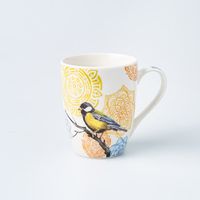 KSP Graphic 'Birds' Mug - Set of 4