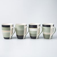 KSP Graphic 'Vista' Mug - Set of 4