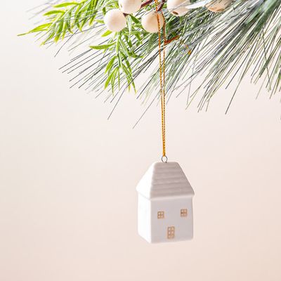 KSP Christmas Village 'House' Ceramic Ornament