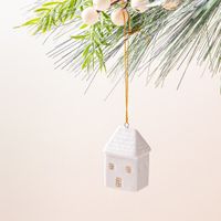 KSP Christmas Village 'House' Ceramic Ornament