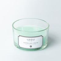 KSP Hearthside 'Sparkling Snow' Double Wick Jar Candle 6.3oz.