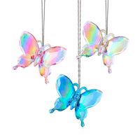 Kurt Adler Christmas 'Iridescent Butterfly' Ornament (Asstd.)