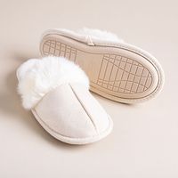 Every Sunday Ultra Soft 'Long Fur' Memory Foam Slippers Women (Taupe)