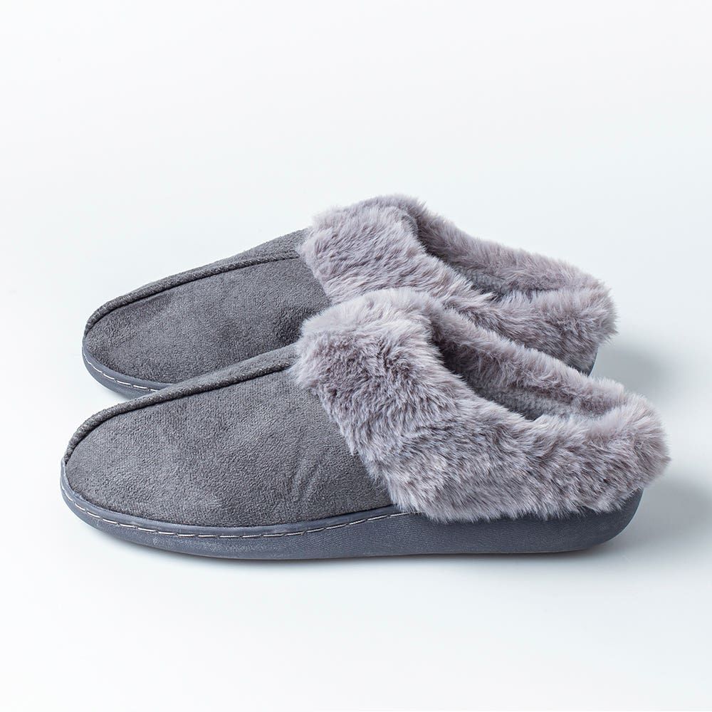 Every Sunday Ultra Soft 'Faux Suede' Memory Foam Slippers Women