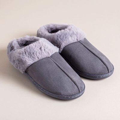 Every Sunday Ultra Soft 'Faux Suede' Memory Foam Slippers Women