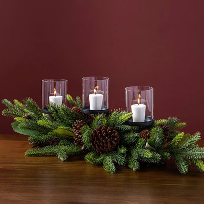 KSP Christmas Decor Candle Bough