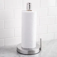 Kamenstein Upright Paper Towel Holder 7x14" (Stainless Steel)