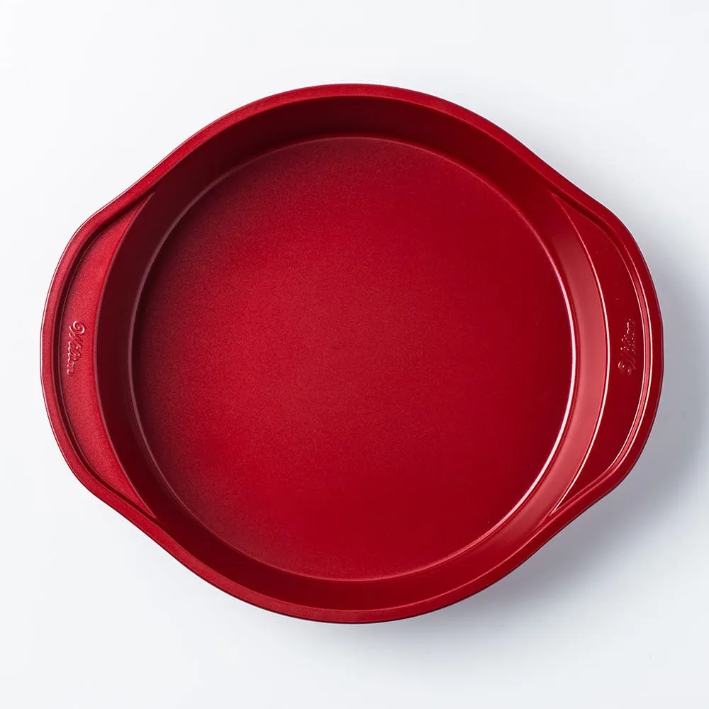 Wilton Non-Stick Round Cake Pan (Red)