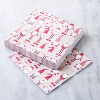 Harman Christmas 3-Ply 'Gnome' Paper Napkin (Red)