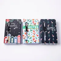 Ty Christmas Memo 'Gnome/House/Llama' Notepad with Pen - S/2 (Asstd.)