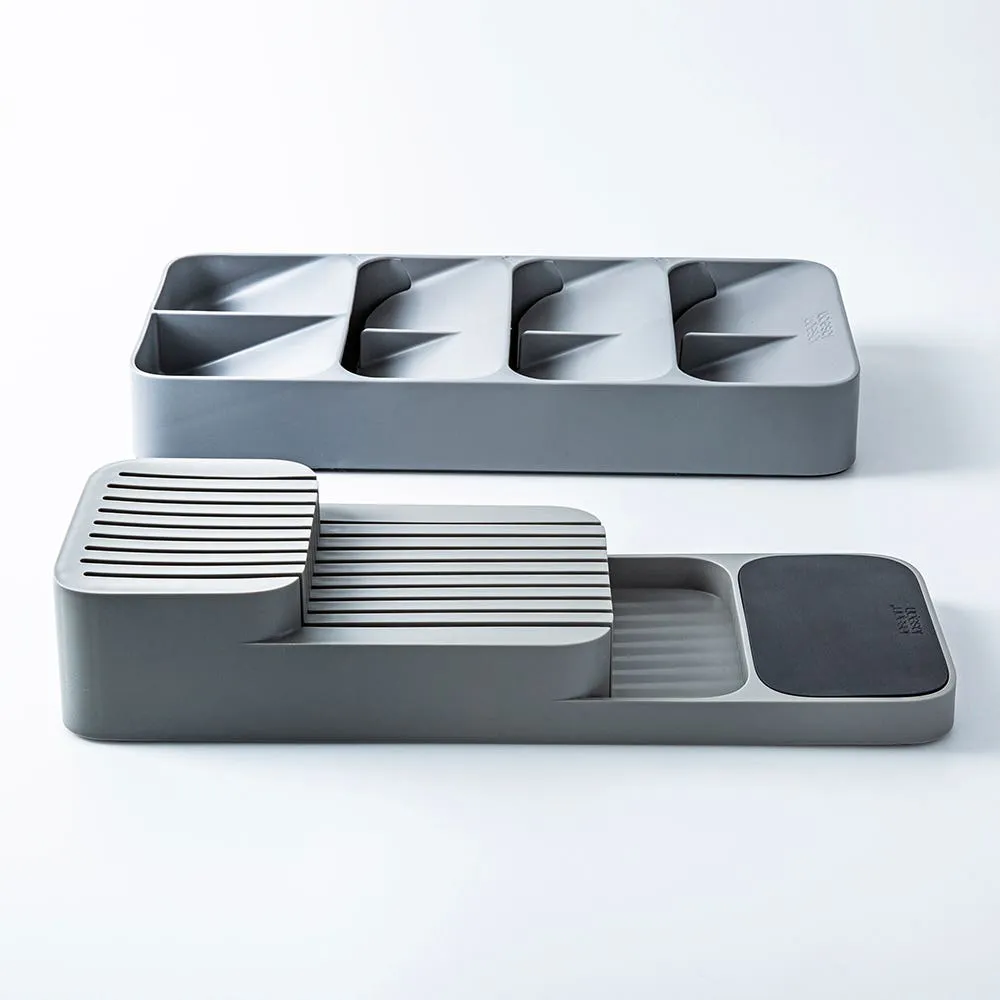 Joseph Joseph Drawerstore Cutlery Tray-Knife Organizer - S/2 (Grey)