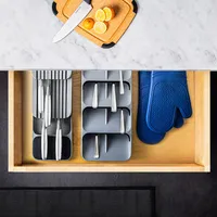 Joseph Joseph Drawerstore Cutlery Tray-Knife Organizer - S/2 (Grey)