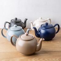Price & Kensington Matte Stoneware Teapot 6-Cup