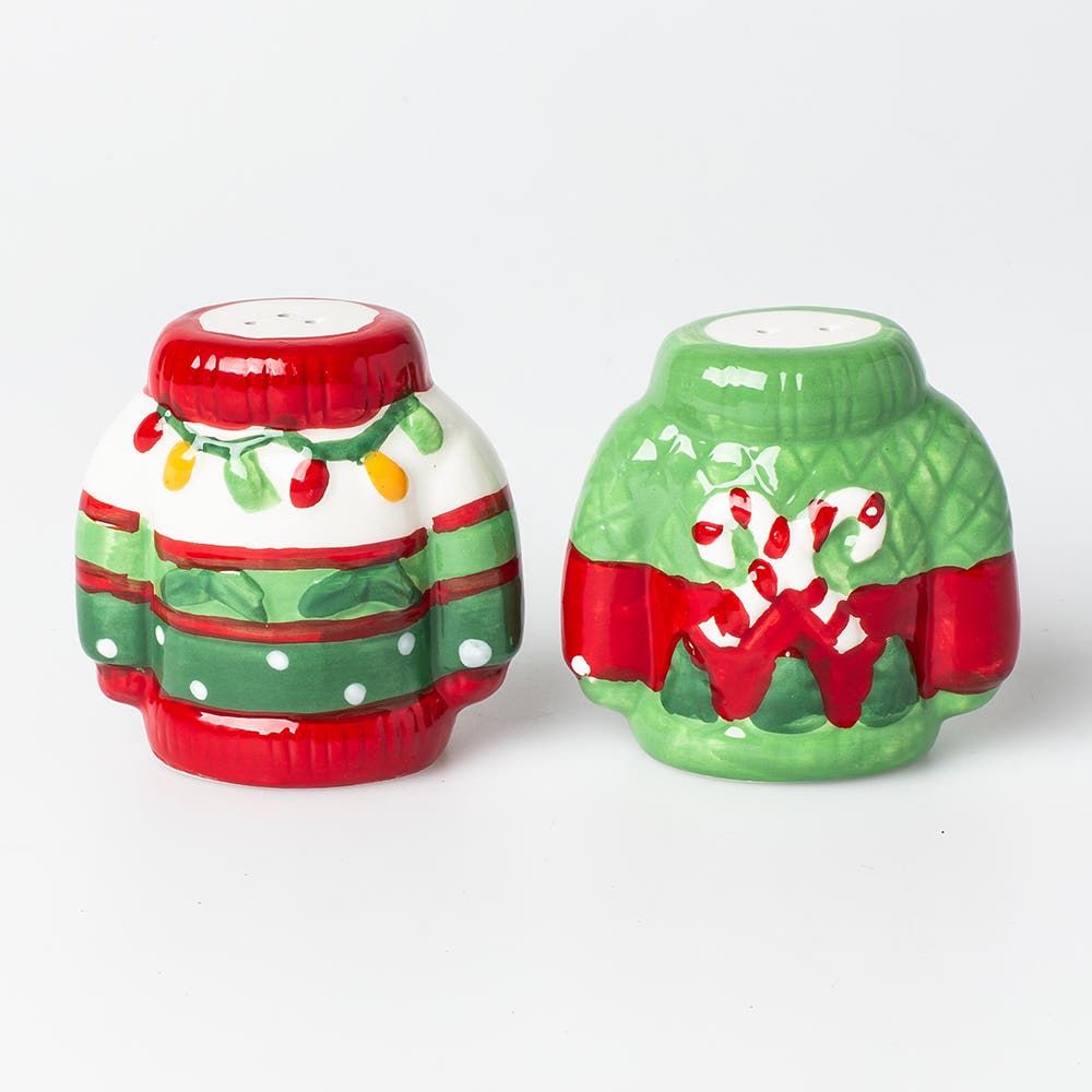 Harman Christmas 'Ugly Sweater' Salt and Pepper Shaker - Set of 2