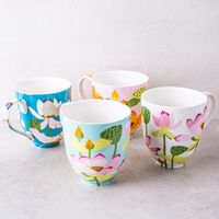 Royal Botanic Gardens Victoria Lotus Porcelain Mug (Mint)