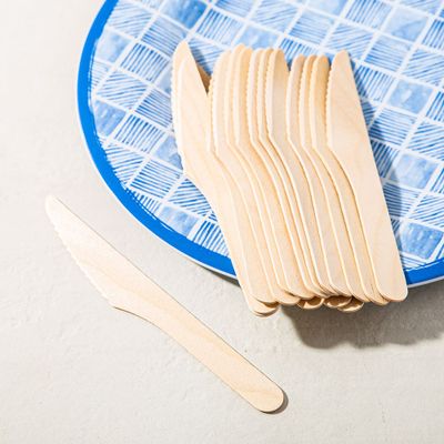 Luciano Natural Eco-Friendly Woodenware 'Knife' Birchwood Flatware