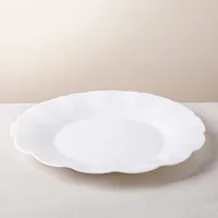 KSP Opal 'Petal' Glass Dinner Plate