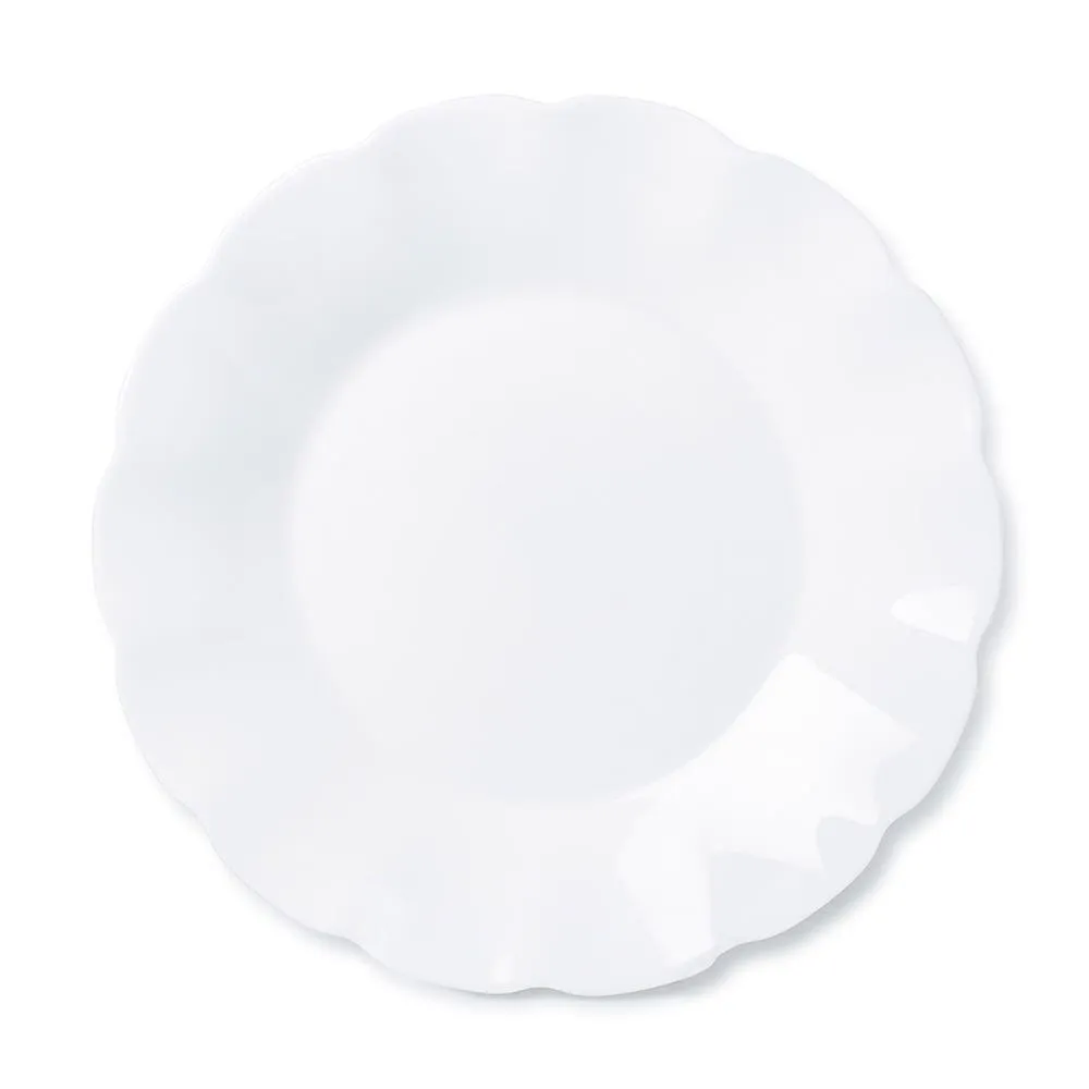 KSP Opal 'Petal' Glass Dinner Plate