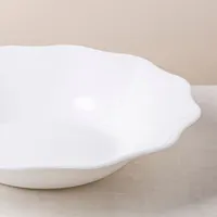 KSP Opal 'Petal' Glass Soup Plate