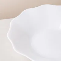 KSP Opal 'Petal' Glass Soup Plate