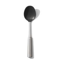 OXO Good Grips Steel Silicone Serving Spoon (Black/Stainless Steel)
