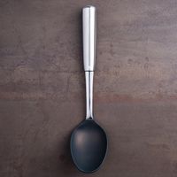 OXO Good Grips Steel Silicone Serving Spoon (Black/Stainless Steel)