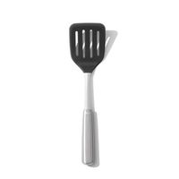 OXO Good Grips Steel Silicone Turner (Black/Stainless Steel)