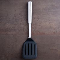 OXO Good Grips Steel Silicone Turner (Black/Stainless Steel)