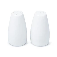 A La Carte 'Essentials' Porcelain Salt &  Pepper - Set of 2 (White)