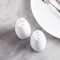 A La Carte 'Essentials' Porcelain Salt &  Pepper - Set of 2 (White)