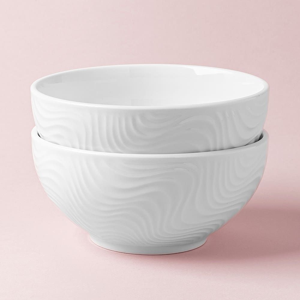 KSP A La Carte 'Windflow' Porcelain Cereal Bowl