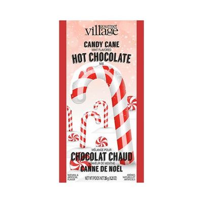 Gourmet Du Village Single Serve 'Candy Cane' Hot Chocolate 35g